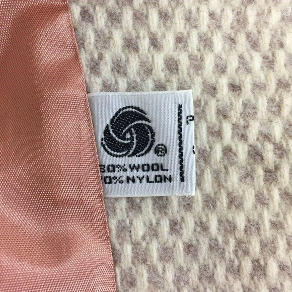 VTG Herman Kay Coat Jacket Womens Med Petite Tan Wool Blend 3 Button 2 Pockets - Picture 12 of 12